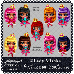 Princess Corinna CU/PU Pack 3