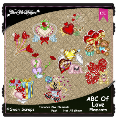 ABC Of Love Elements CU/PU Pack