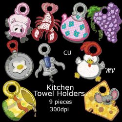 Kitchen Towel Holders 1
