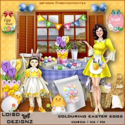 Colouring Easter Eggs - cu4cu/cu/pu