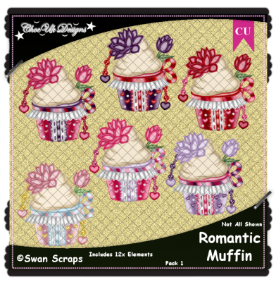 Romantic Muffin Elements CU/PU Pack