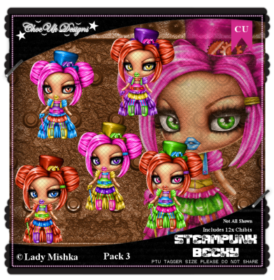 Steampunk Becky CU/PU Pack 3