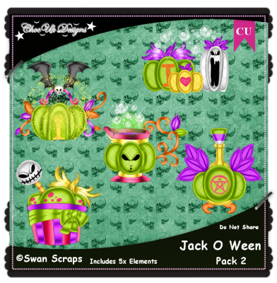 Jack O Ween CU/PU Pack 2