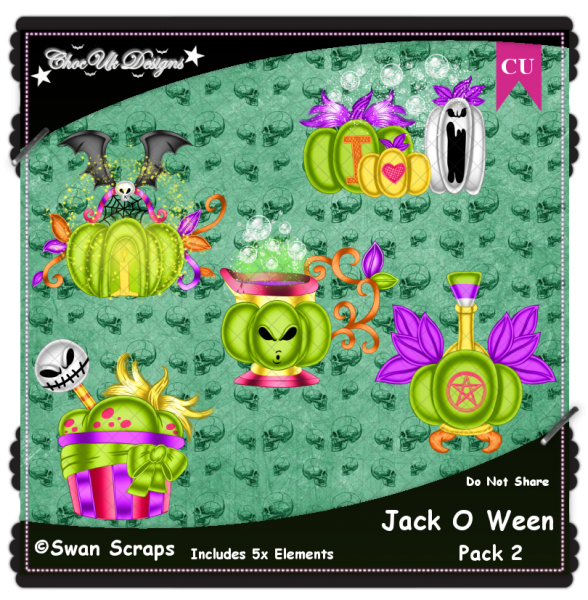 Jack O Ween CU/PU Pack 2 - Click Image to Close