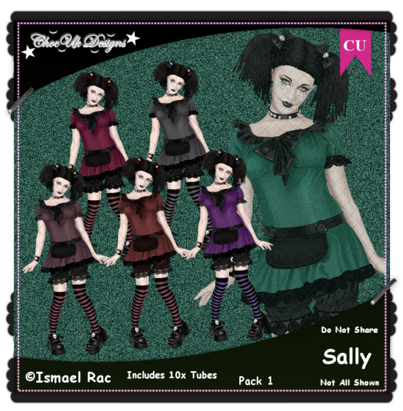 Sally CU/PU Pack 1 - Click Image to Close