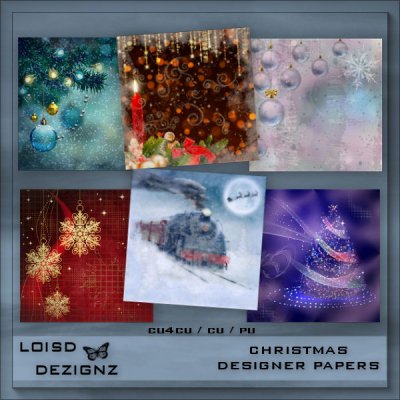 Christmas Designer Backgrounds - cu4cu/cu/pu