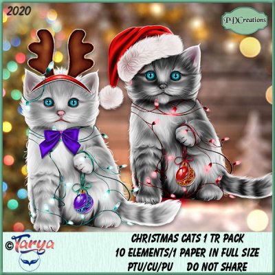 Christmas Cats 1 TR Pack