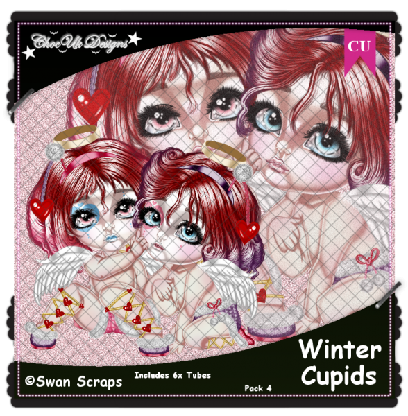 Winter Cupids CU/PU Pack 4 - Click Image to Close