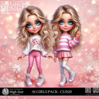 AI - GIRLS PACK CU020 (CU4PU/PNG)