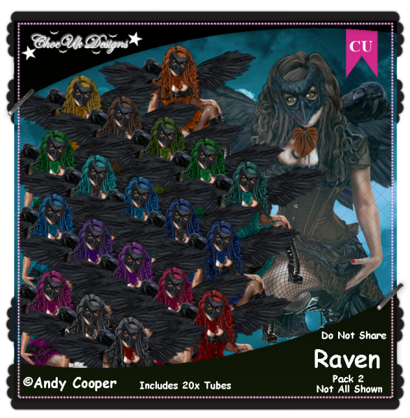 Raven CU/PU Pack 2 - Click Image to Close