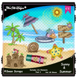 Sunny & Summer Elements CU/PU Pack 4