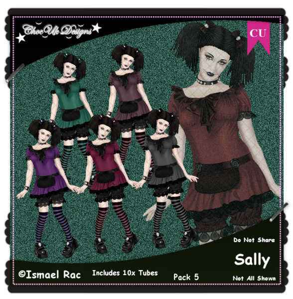 Sally CU/PU Pack 5 - Click Image to Close