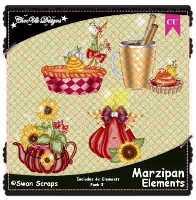 Marzipan Elements CU/PU Pack 3