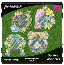 Spring Windows Elements CU/PU Pack 3 Spring Windows Elements CU/PU Pack 3