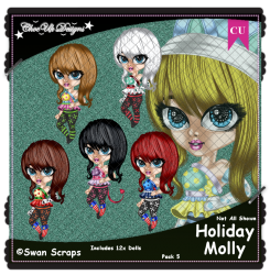 Holiday Molly CU/PU Pack 5 Holiday Molly CU/PU Pack 5