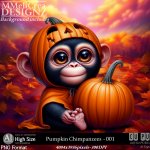 AI - Pumpkin Chimpanzees - CU001 (CU4PU/PNG)