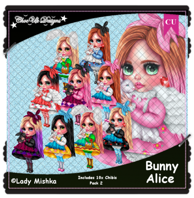 Bunny Alice CU/PU Pack 2