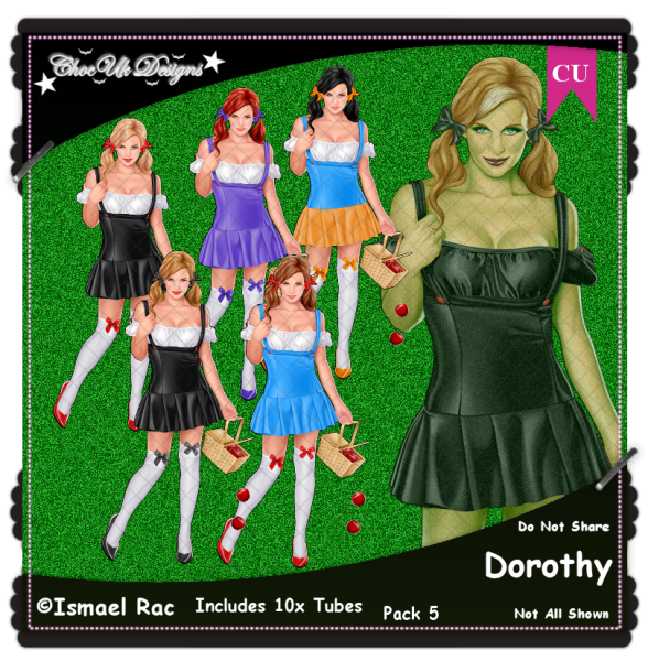 Dorothy CU/PU Pack 5 - Click Image to Close