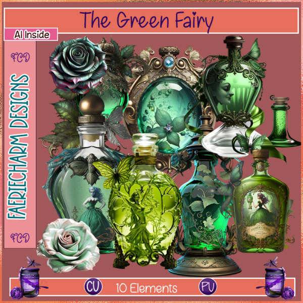 FCD-The Green Fairy-CU-AI - Click Image to Close