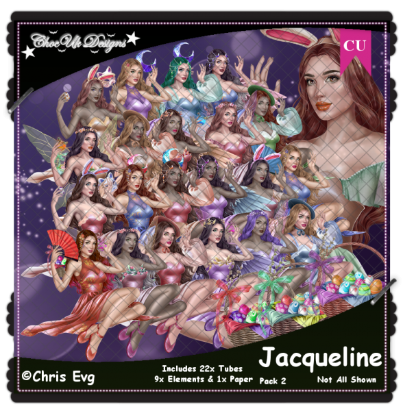 Jacqueline CU/PU Pack 2 - Click Image to Close