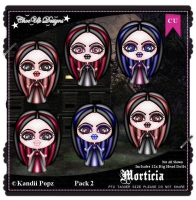 Morticia CU/PU Pack 2