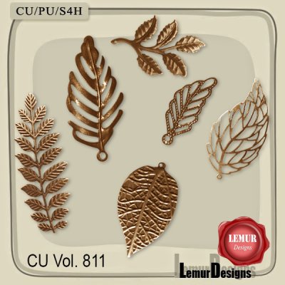 CU Vol. 811 Metal Leaves