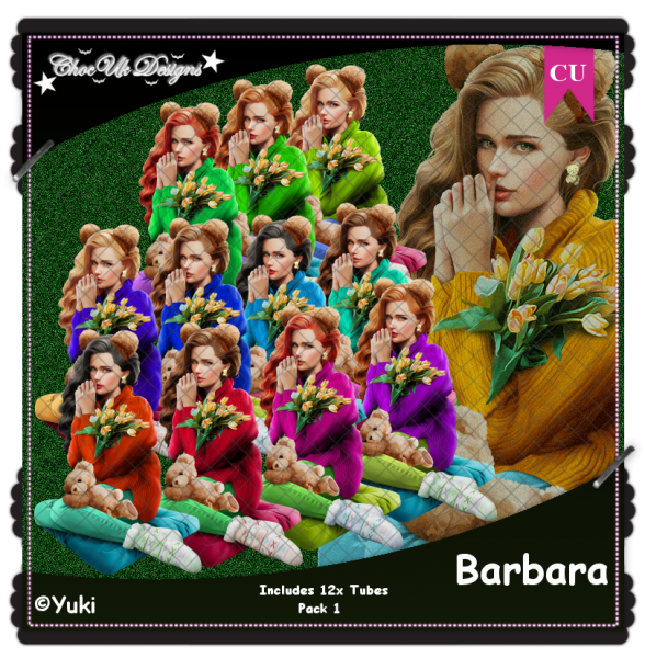 Barbara CU/PU Pack 1 - Click Image to Close