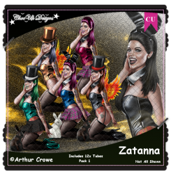 Zatanna CU/PU Pack 1 Zatanna CU/PU Pack 1