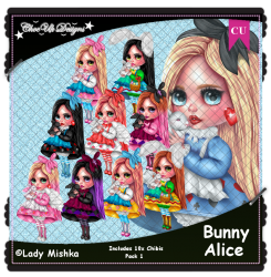 Bunny Alice CU/PU Pack 1