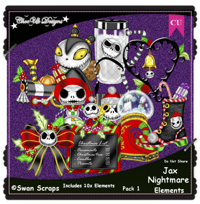 Jax Nightmare Elements CU/PU Pack 1