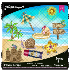 Sunny & Summer Elements CU/PU Pack 6