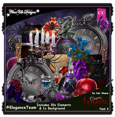 Vampire From Elegance Elements CU/PU Pack 3