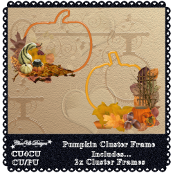 Pumpkin Cluster Frames CU4CU/CU/PU