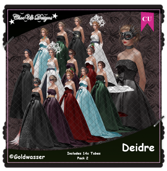 Deidre CU/PU Pack 2 - Click Image to Close