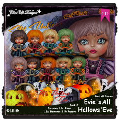 Evies All Hallows Eve CU/PU Pack 2