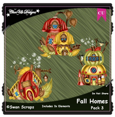 Fall Homes Elements CU/PU Pack 3