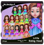 Little Riding Hood CU/PU Pack 4