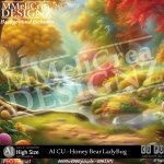 AI - CU Honey Bear LadyBug (CU4PU/PNG)