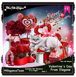 Valentine's Day From Elegance CU/PU Pack 1 Valentine's Day From Elegance CU/PU Pack 1