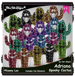 Adriana Spooky Cactus Elements CU/PU