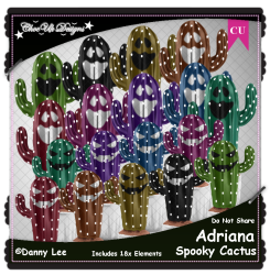 Adriana Spooky Cactus Elements CU/PU Adriana Spooky Cactus Elements CU/PU