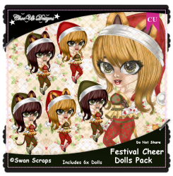 Festival Cheer Dolls CU/PU Pack