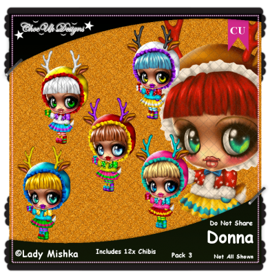 Donna CU/PU Pack 3