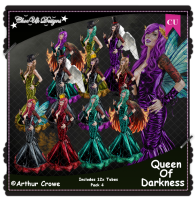 Queen Of Darkness CU/PU Pack 4