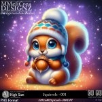 AI - Squirrels - CU001 (CU4PU/PNG)