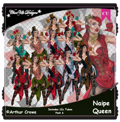 Naipe Queen CU/PU Pack 6