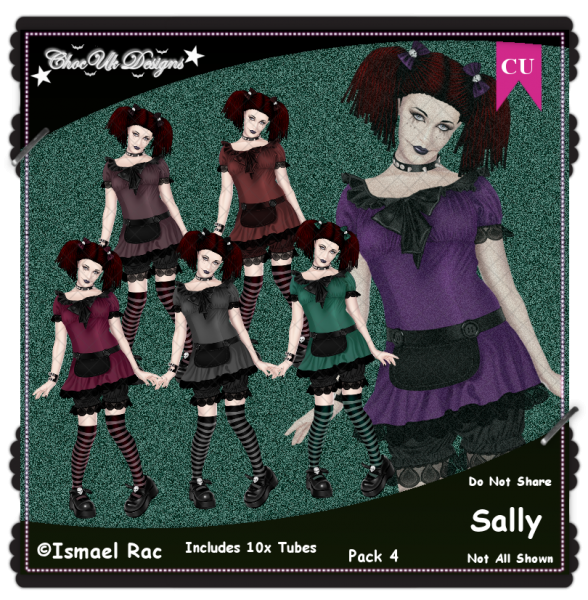 Sally CU/PU Pack 4 - Click Image to Close