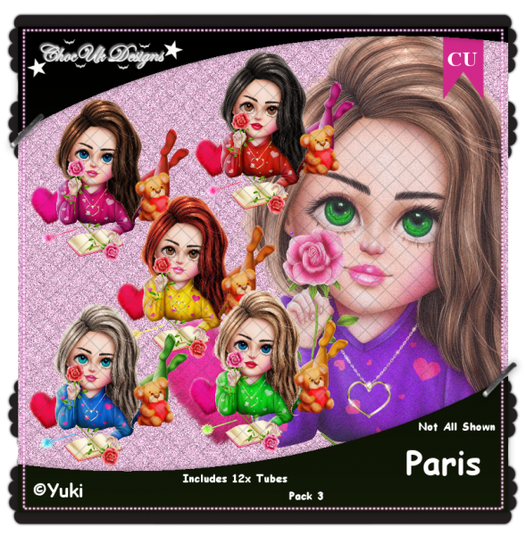 Paris CU/PU Pack 3 - Click Image to Close