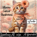 FREEBIE!! UTERINE CANCER AWARENESS