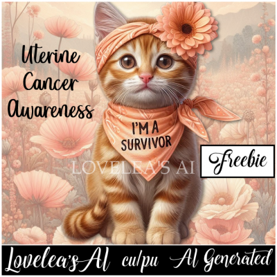 FREEBIE!! UTERINE CANCER AWARENESS